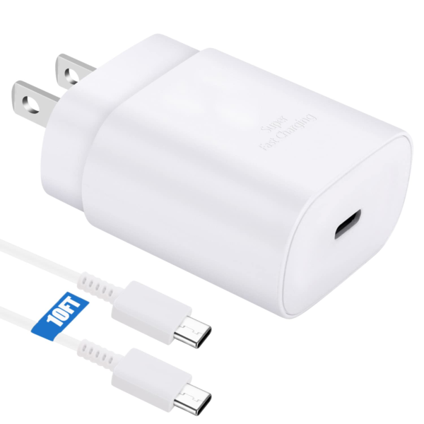 Samsung Ultra Fast Mains Charger 25W White