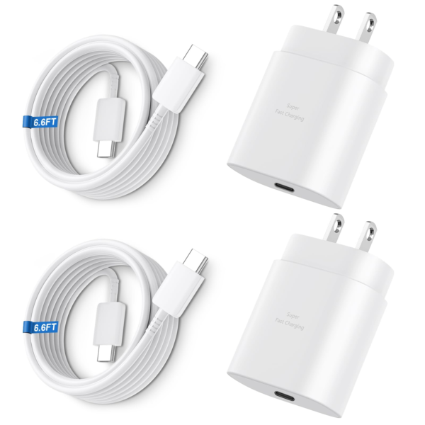Samsung USB Type-C Fast Charger 25W (Wireless) White One Size