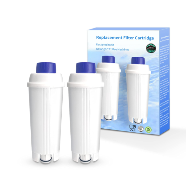 De'Longhi Filter Cartridge, Coffee Machine Water Filter, White - Image 2