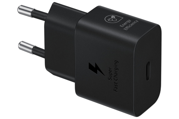 Samsung Schnellladegerät, USB-C, 25W Without Data Wire, Black