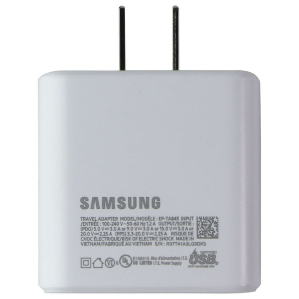Samsung Quick Charger 45 W (EP-TA845) White