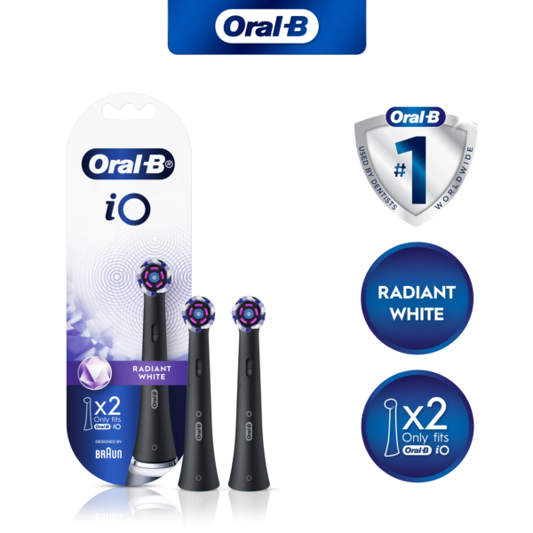 Oral-B iO Radiant White Toothbrush Heads for Electric Toothbrush
